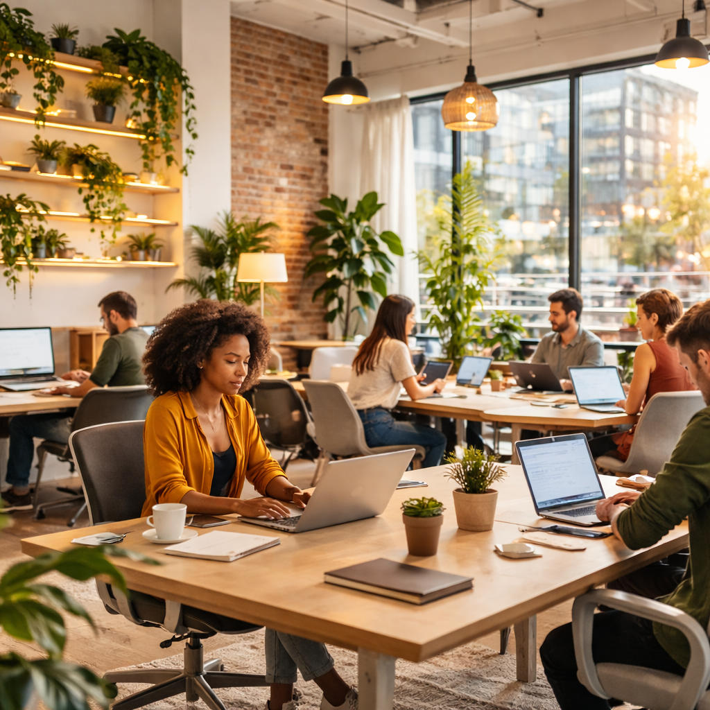 Kalkio Central coworking interior