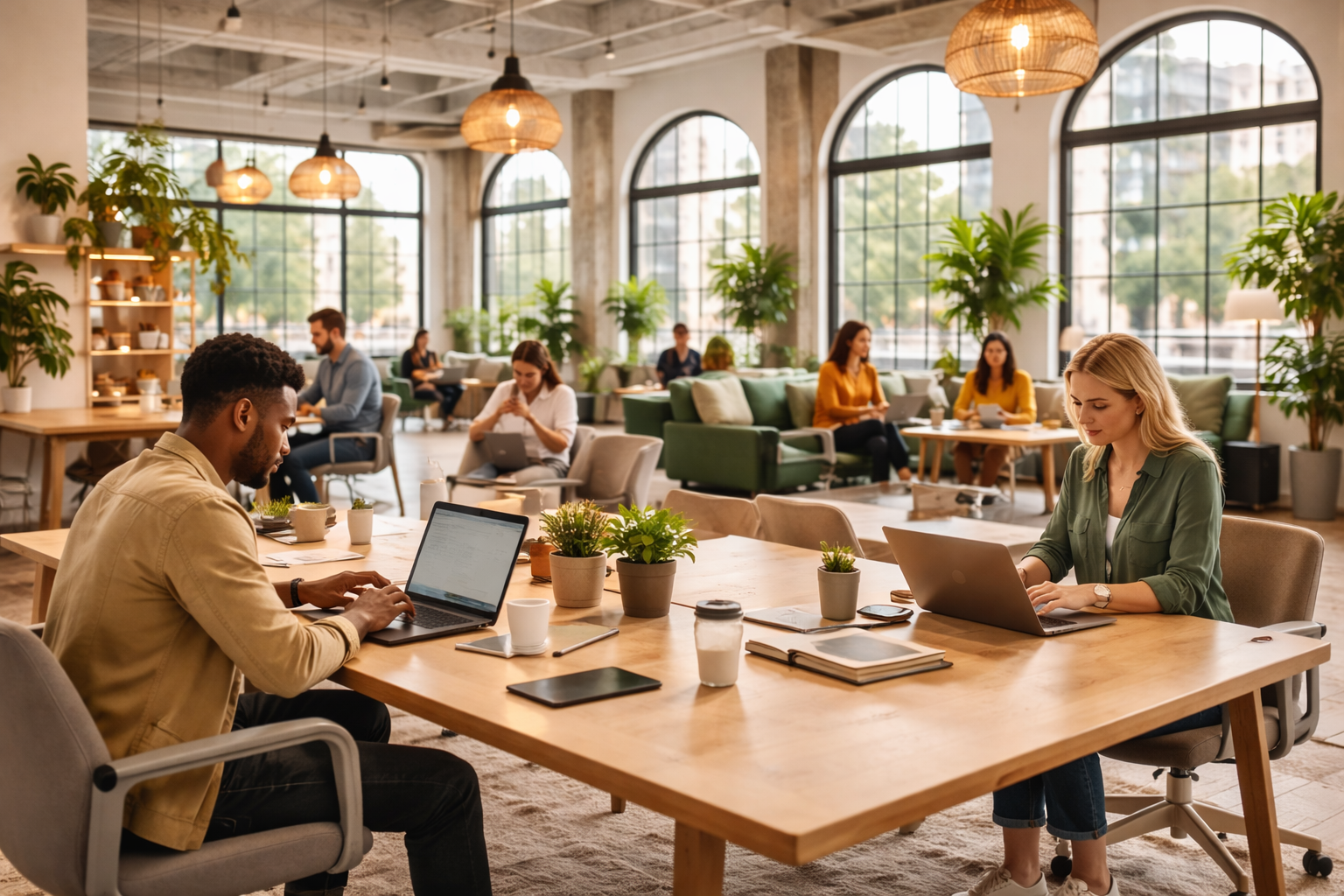 Kalkio Riverside coworking interior